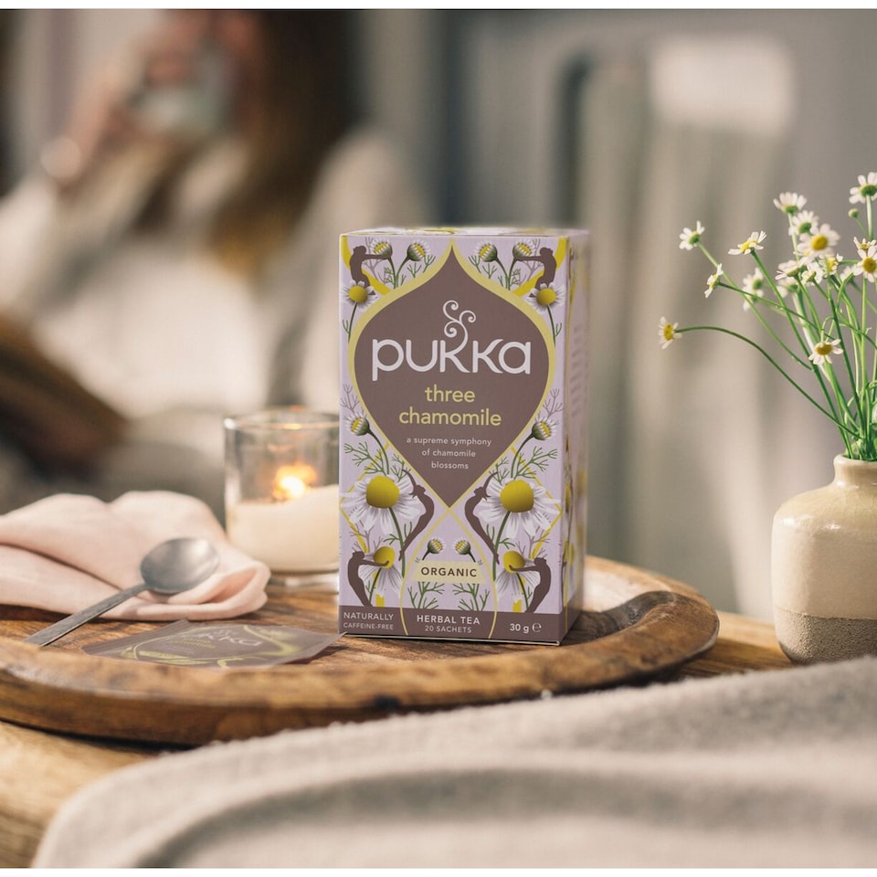 image 1 of Pukka Organic 3 Chamomile 20 Tea Bags 30G