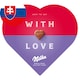image 1 of Milka I Love Milka Box of Chocolates, Hazelnut Filling 165 g