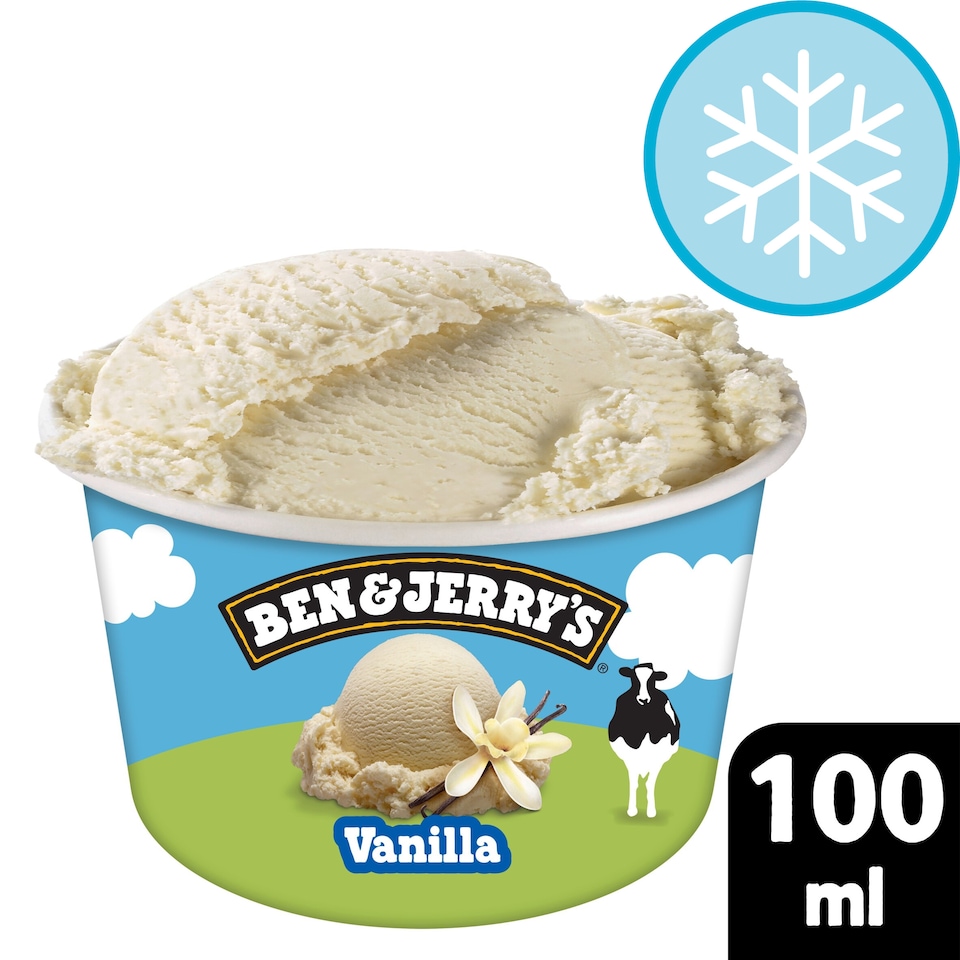 image 1 of Ben & Jerry's Cup Mini Vanilla 12 * 100Ml