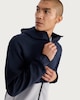 image 2 of F&F Active Tech Sport Regular Fit Colour Block Zip Through Hoodie in Navy