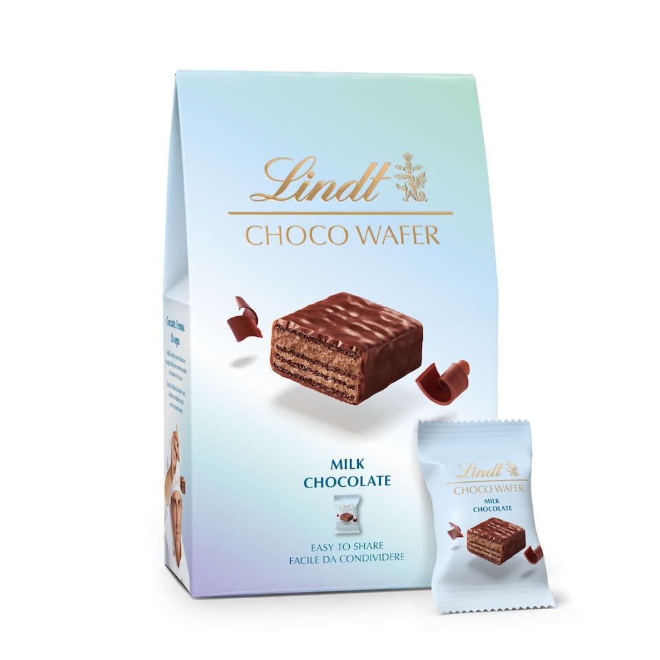 image 1 of Lindt Choco Wafer Milk Chocolate 130g 