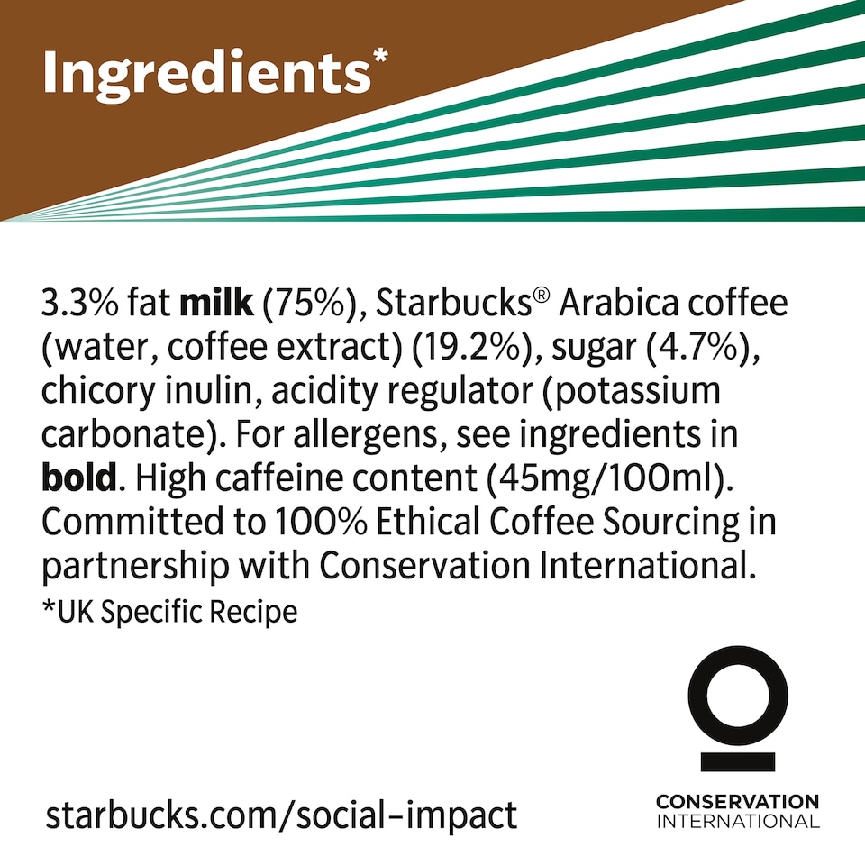 image 1 of Starbucks Doubleshot Espresso 4 x 200ml