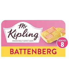 Mr Kipling Exceedingly Good Battenberg Cake