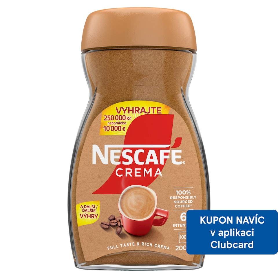 NESCAFÉ CREMA Extra Rich Foam, Instant Coffee, 200g