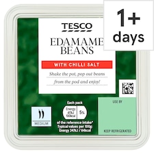 Tesco Edamame Beans with Chilli Salt 120g