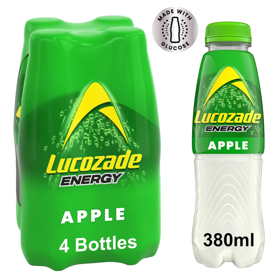 image 1 of Lucozade Energy Apple Blast 4X380ml