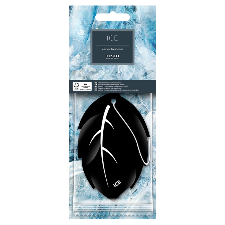 Tesco Carded Ice Air Freshener