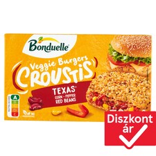 Bonduelle Veggie Burgers Croustis Quick-Frozen Breaded and Pre-Fried Vegetable Disc 2 pcs 240 g