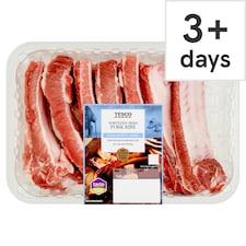 Tesco Northern Irish Pork Ribs 700g