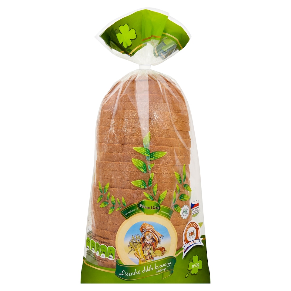 Pekárna Lično Ličenský chléb kvasový krájený 1150g