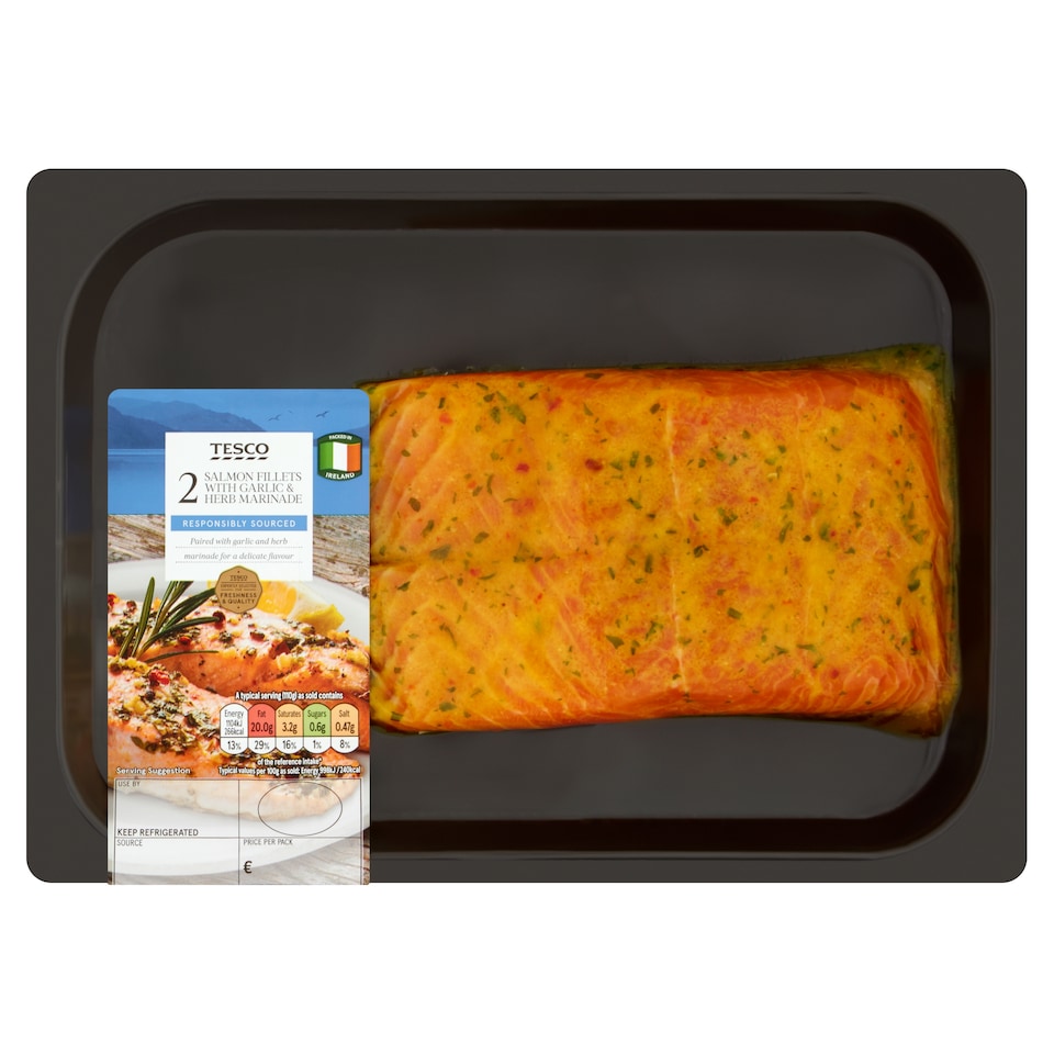T.Slmn Fillets With Gar&Herb Marinade 220G
