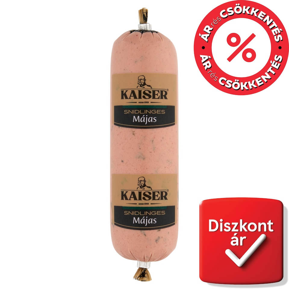 Kaiser snidlinges sertésmájas 200 g  1. kép