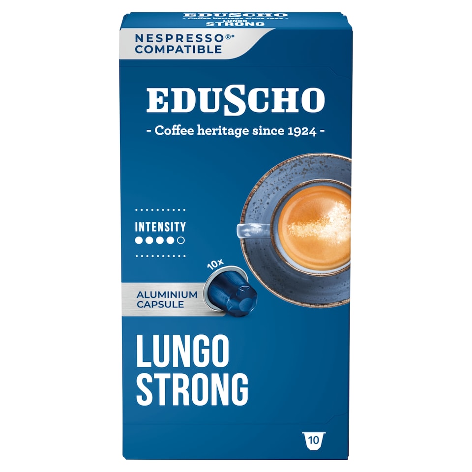 Eduscho Lungo Strong kávékapszula 10 x 4,8 g (48 g)  1. kép