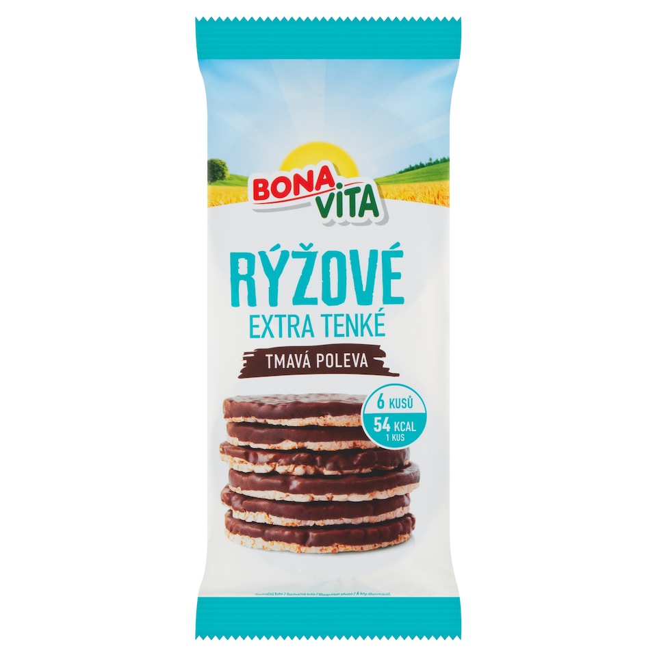 image 1 of Bonavita Rice Extra Thin Dark Glaze 6 pcs 70g