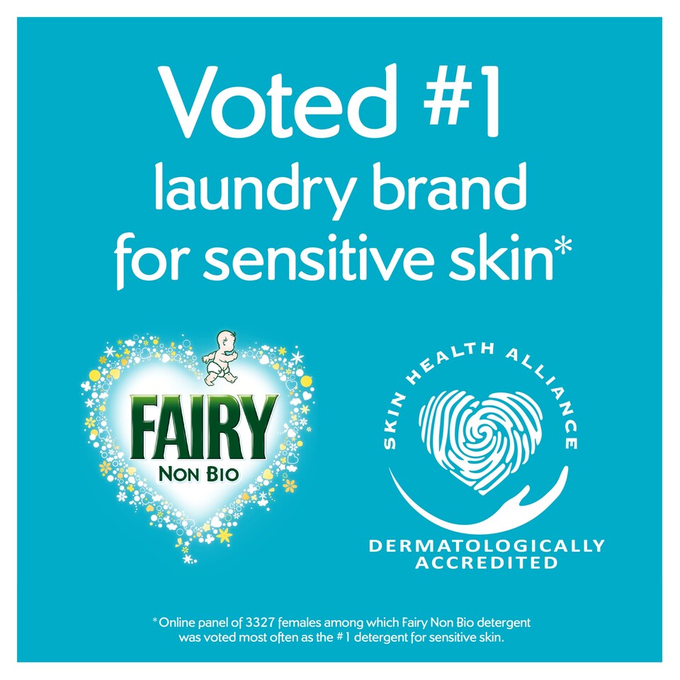 image 1 of Fairy Platinum Non Biological Washing Liquid Pods 100 Washes 2320G