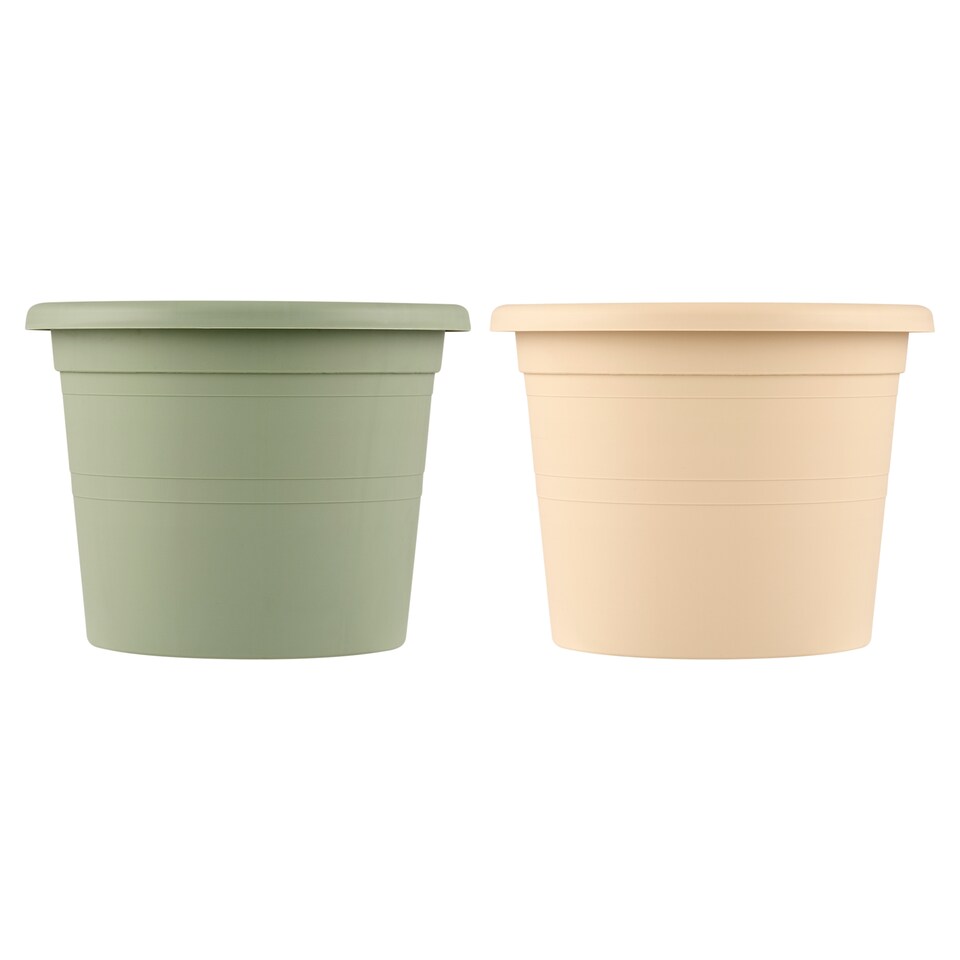 Sakura Modern kvetináč plastový matný 14 cm