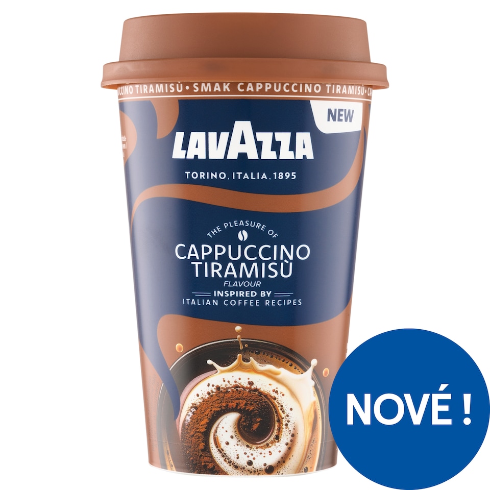 Obrázek 1 pro produkt Lavazza S příchutí cappuccino tiramisu 220ml