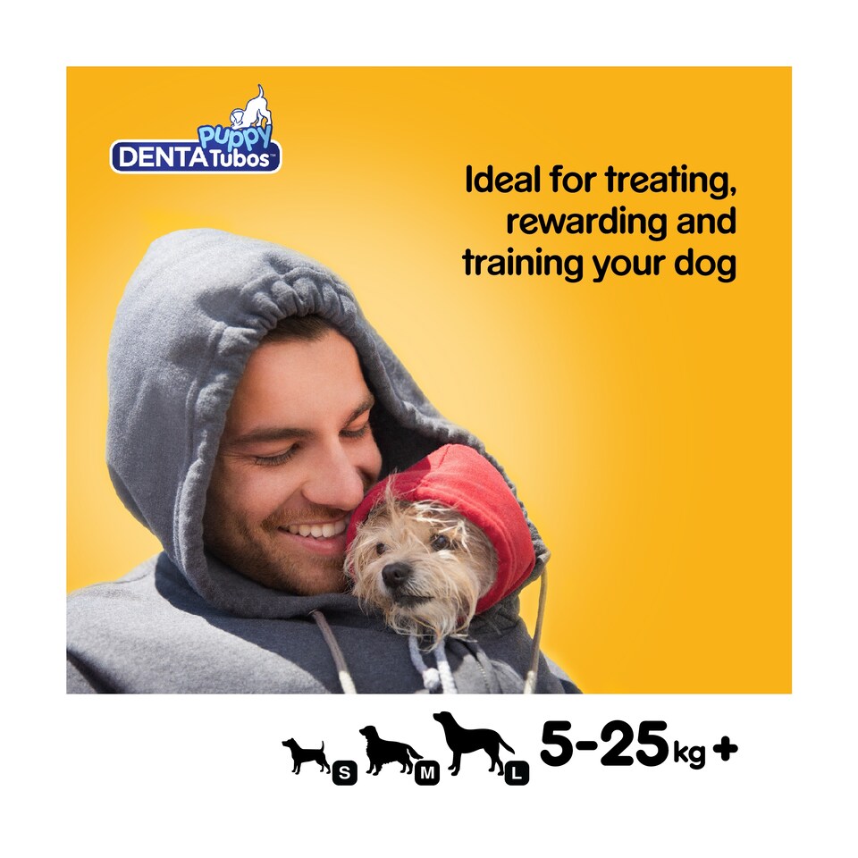image 1 of Pedigree Denta Tubo Puppy Dog Treats 3 Dental Sticks