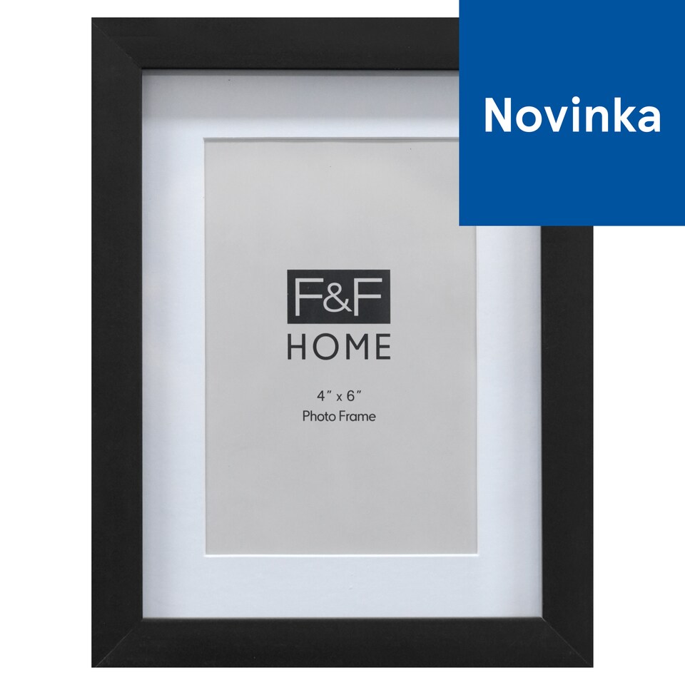F&F Home Black Frame 10 x 15 cm