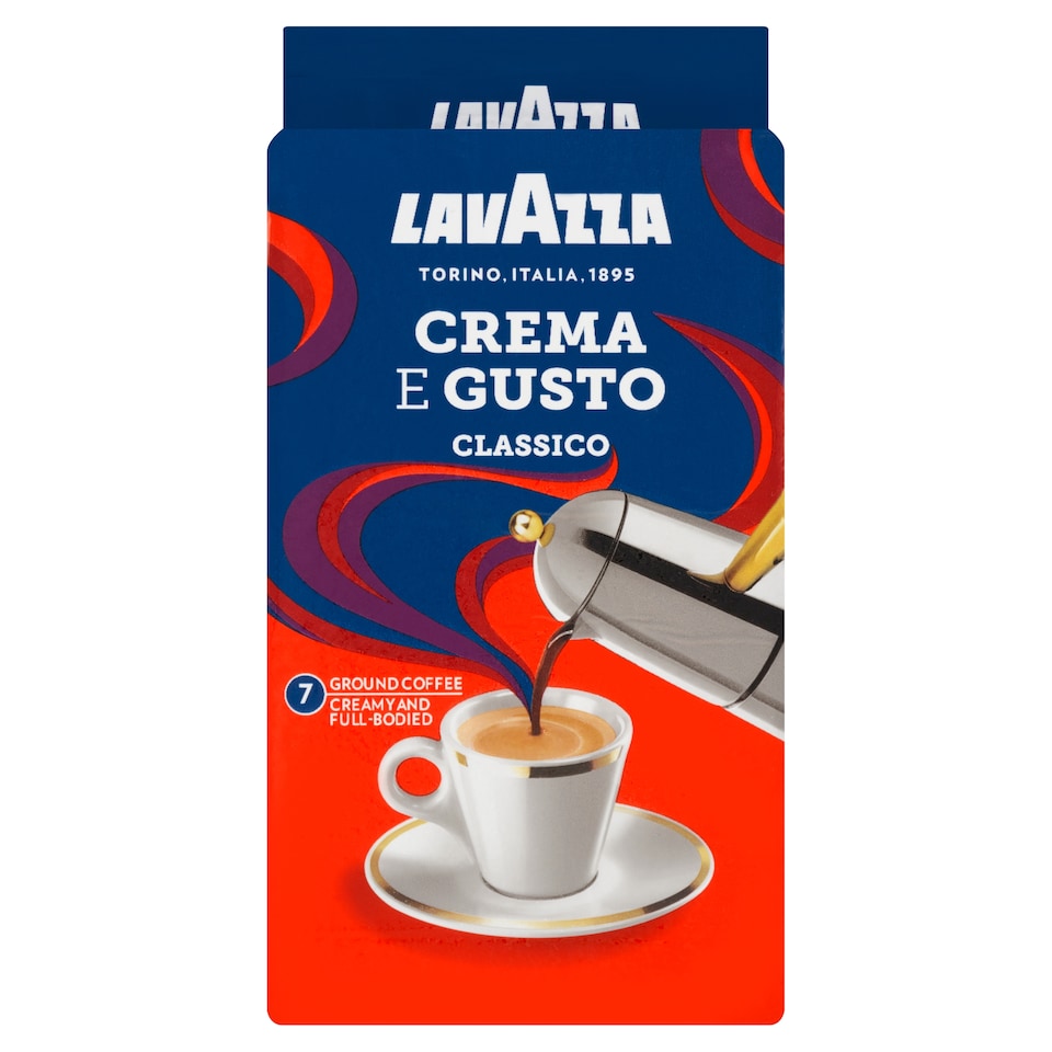 Obrázek 1 pro produkt Lavazza Crema E Gusto Classico pražená mletá káva 250g