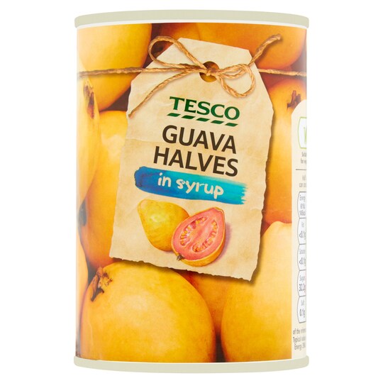 Tesco Guava Halves In Syrup 410G Tesco Groceries