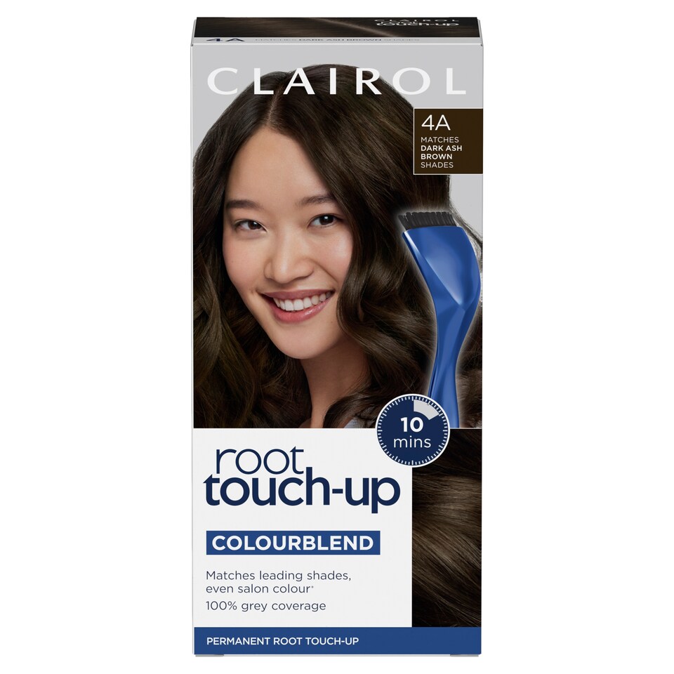 image 1 of Root Touch Up Hair Dye Dark Ash Brown 4A