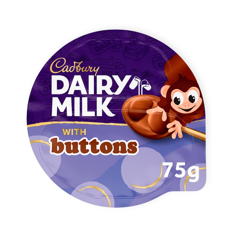image 1 of Cadbury Dairy Milk Buttons Chocolate Dessert 75G