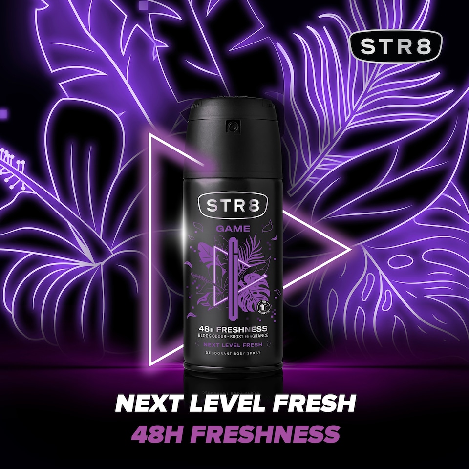 Obrázek 1 pro produkt STR8 Game tělový deodorant 150ml
