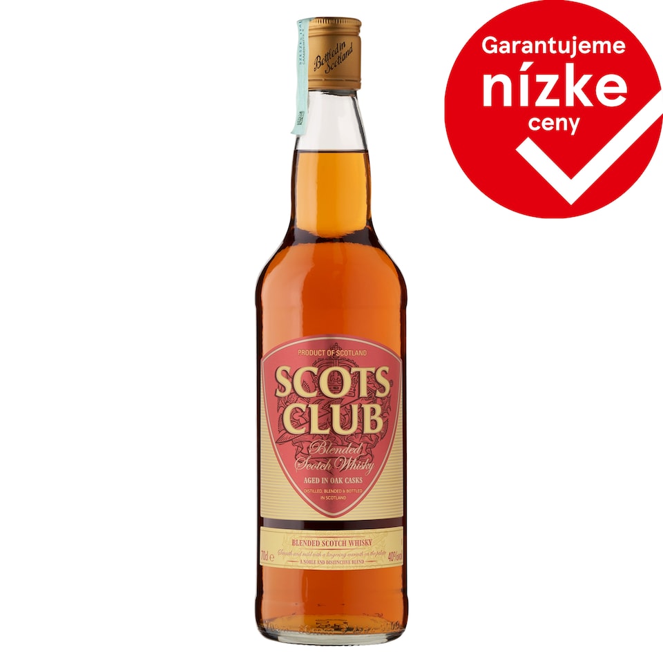 Scots Club Blended Scotch Whisky 40% 700 ml