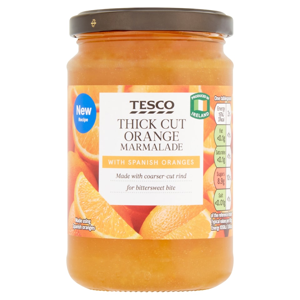 Tesco Thick Cut Orange Marmalade 340G