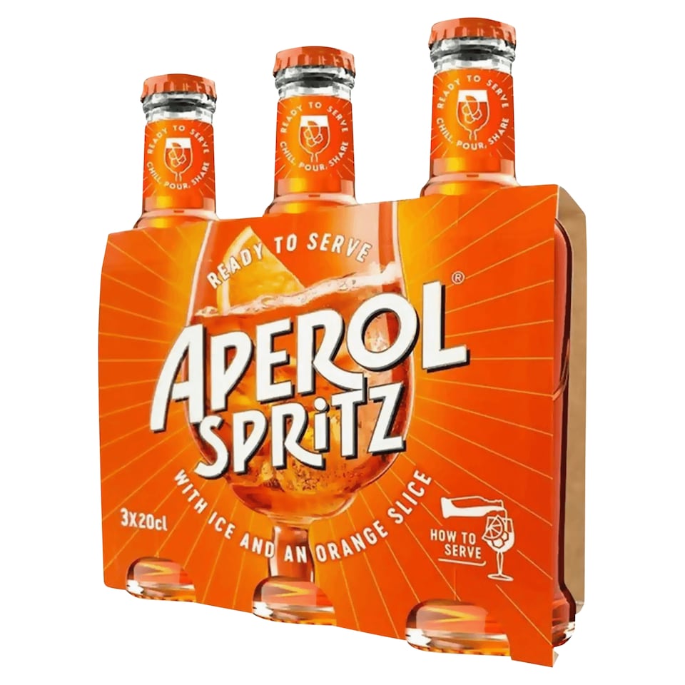Aperol Spritz 3 x 200 ml (600 ml)