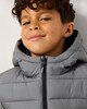 image 1 of F&F Boys Lightweight Padded Hooded Jacket in Grey