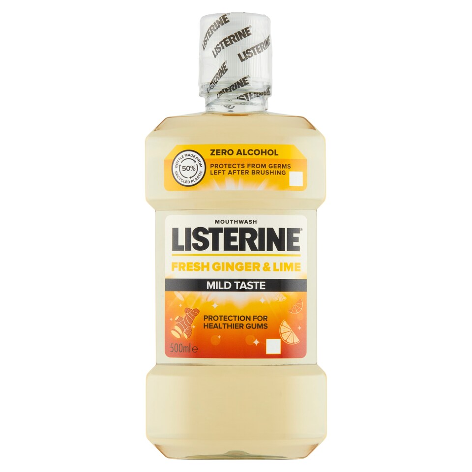 obrázok 1 z LISTERINE Fresh Ginger & Lime Mild Taste ústna voda 500 ml