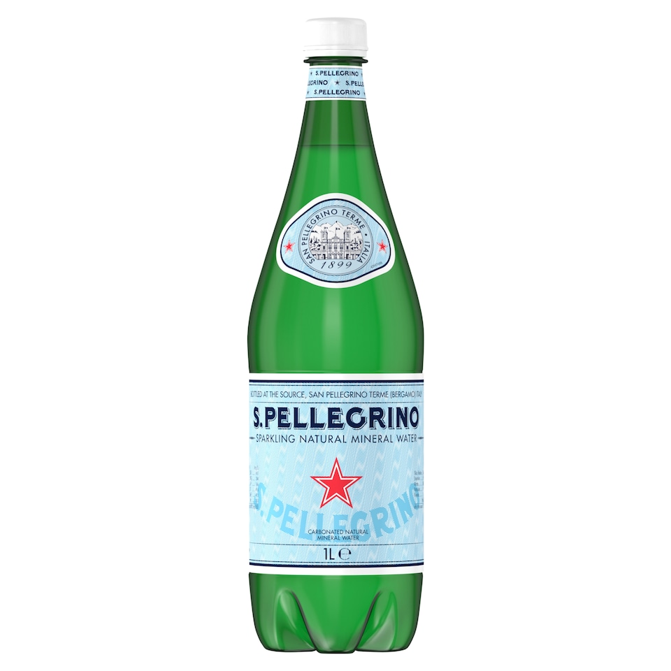 San Pellegrino Natural Mineral Sparkling Water 1L