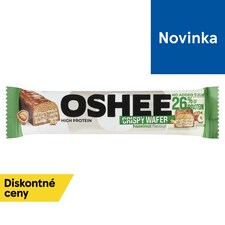 Oshee Oplátka s kakaovým krémom a orechovo-arašidovou náplňou v mliečnej čokoláde 37 g