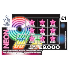 NEON 9s Scratchcard