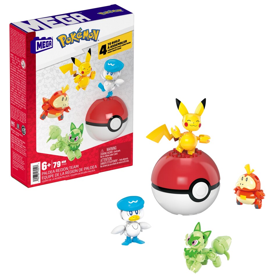 Mega Pokemon Paldea Region Team