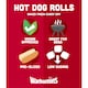 image 3 of Warburtons Hot Dog Rolls 6 Pack Sliced