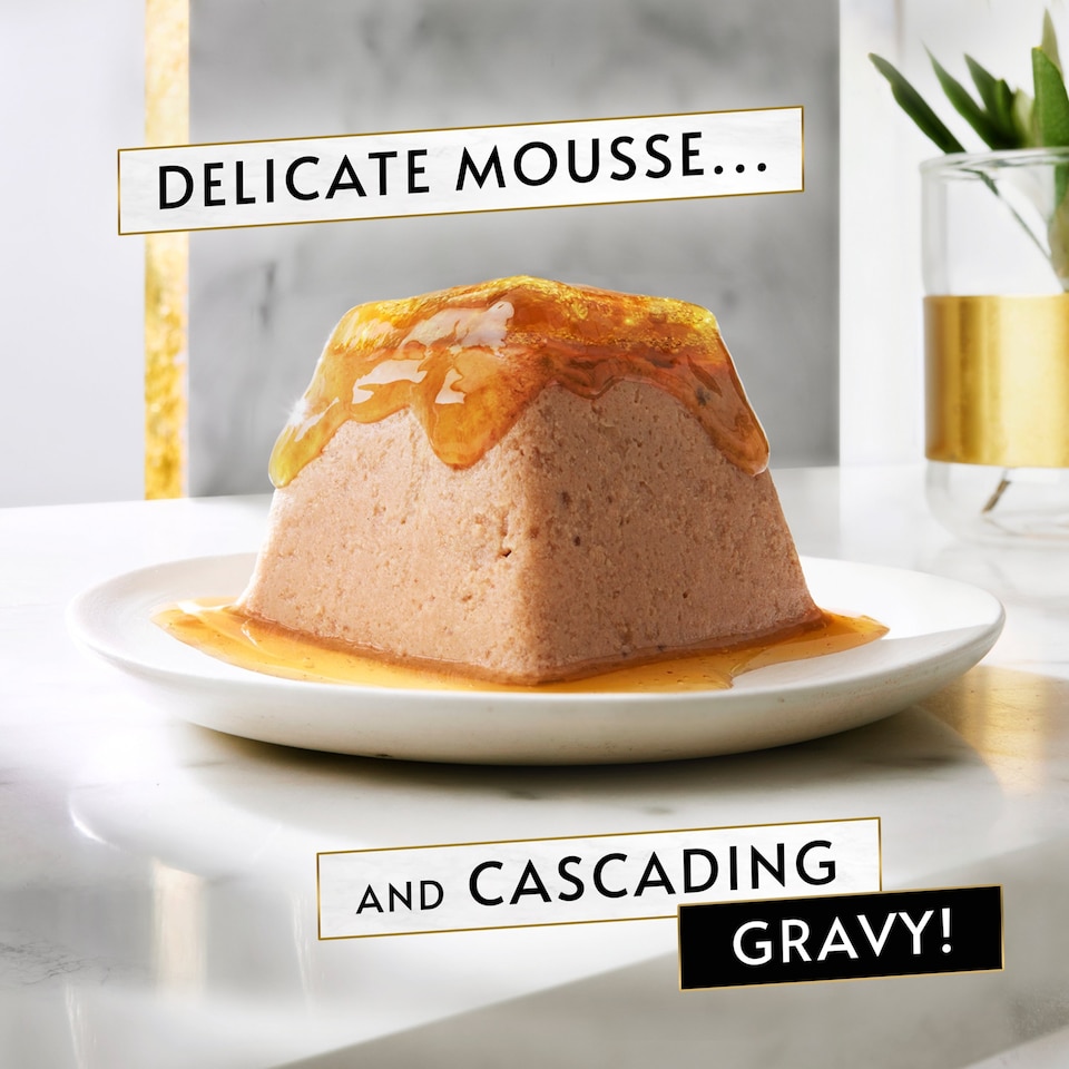 image 1 of GOURMET Revelations Mousse Tuna Wet Cat Food 4x57g