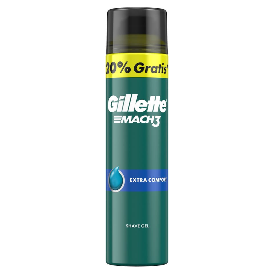 obrázok 1 z Gillette Mach3 Extra Comfort Pánsky Gél Na Holenie 240 ml