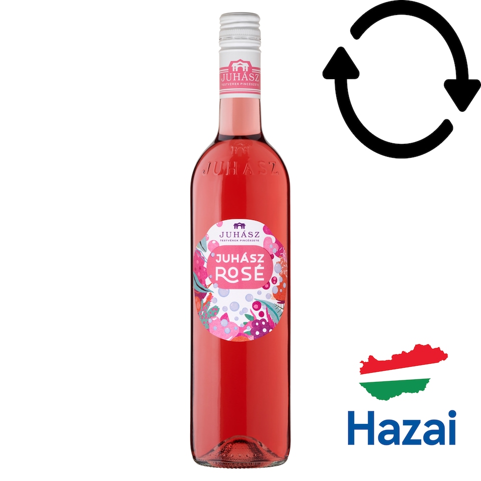 Juhász Felső-Magyarországi rosé gyöngyözőbor 12% 750 ml 1. kép
