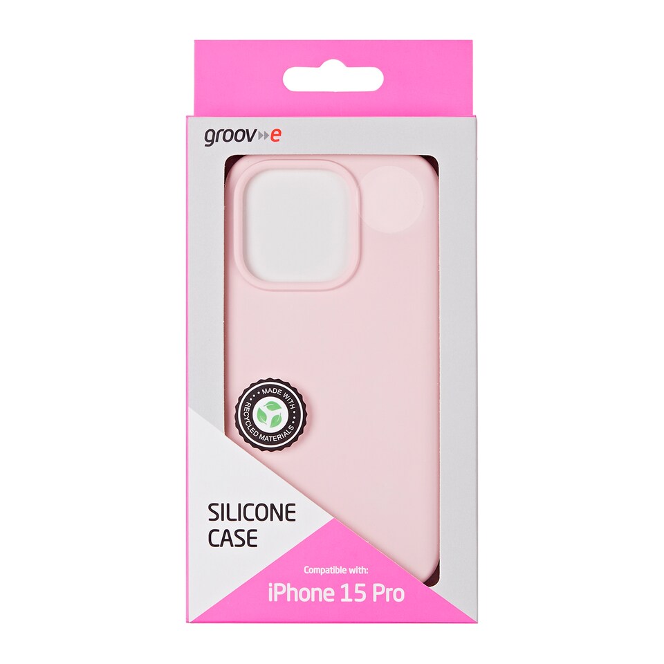 GROOV-E IPHONE 15 PRO COLOURED CASE Assorted