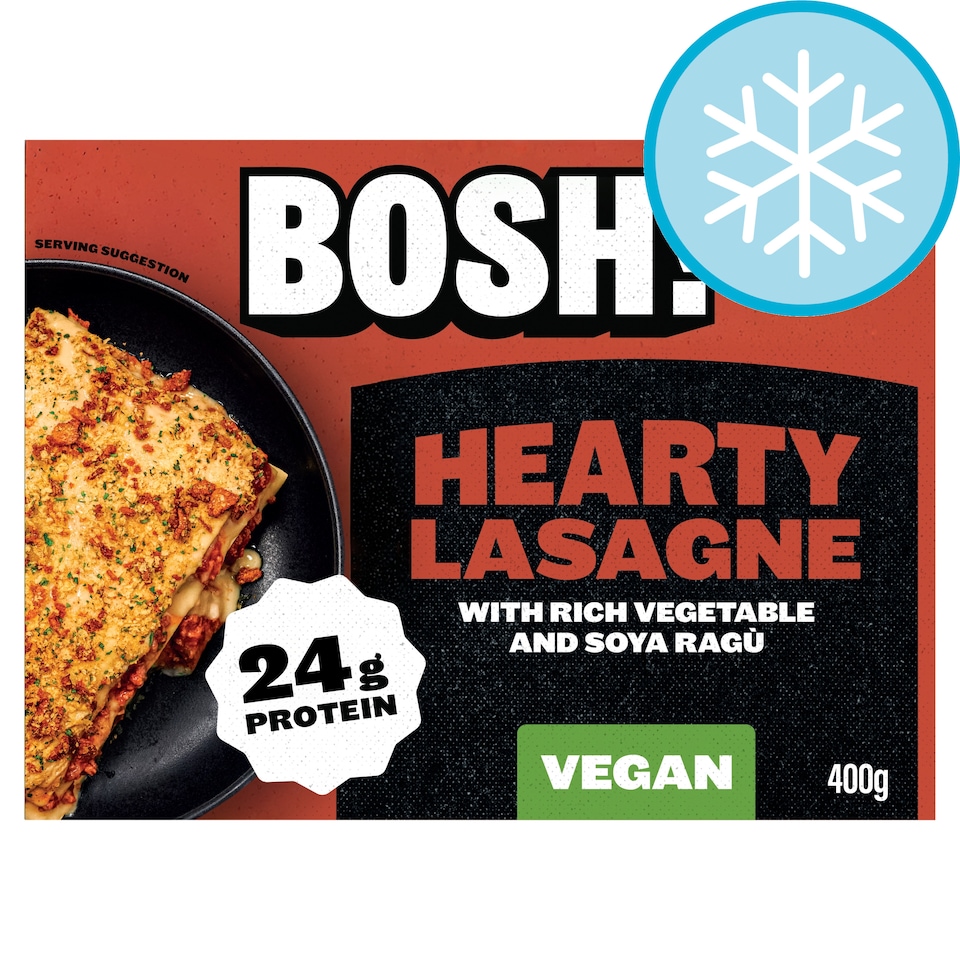 BOSH! Hearty Veg Lasagne with Rich Vegetable & Soya Ragu 400g