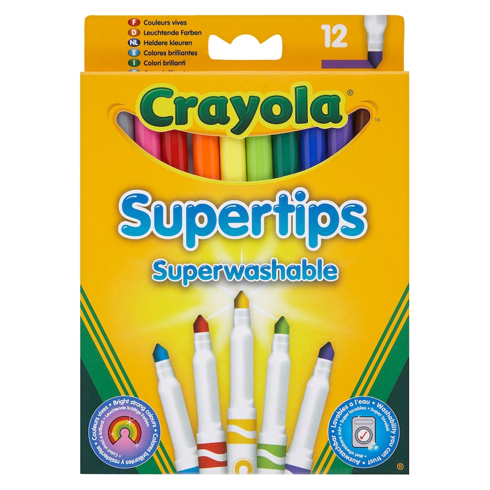 Crayola Supertips 12 Pack