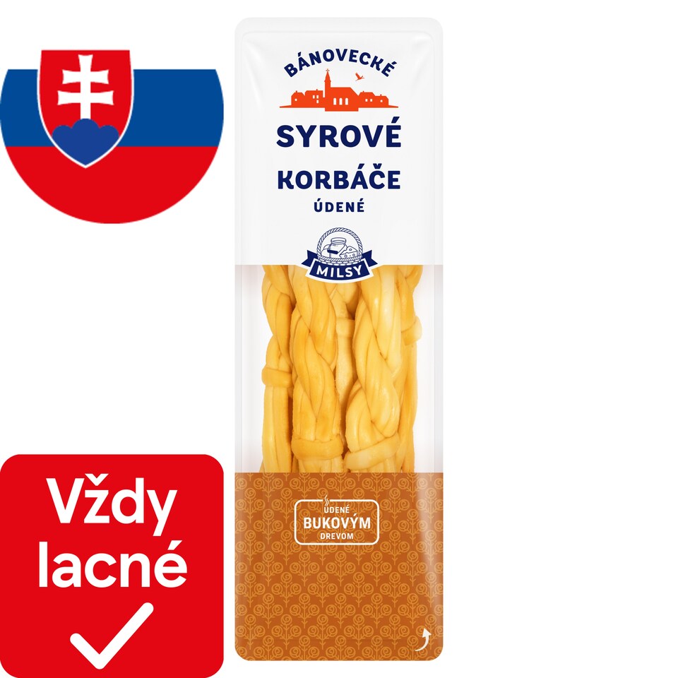 Milsy Bánovecké Smoked Cheese Whips 80 g