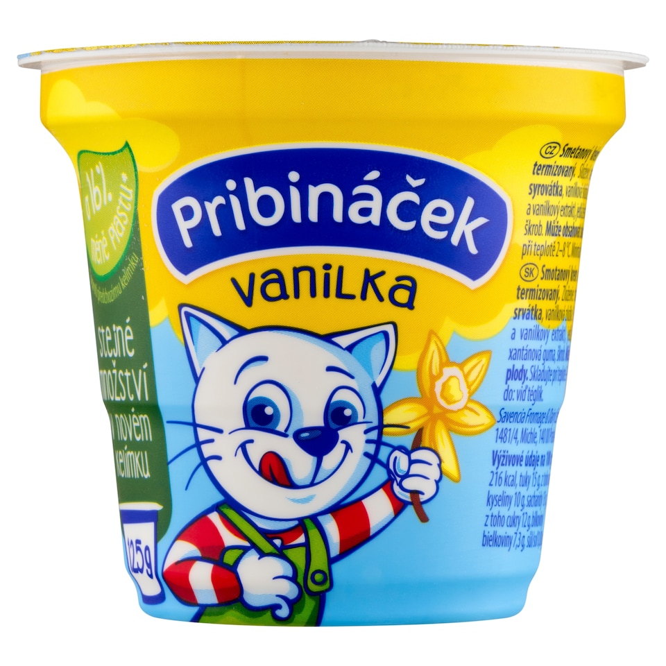 obrázok 1 z Pribináček Vanilka 125 g