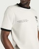 image 1 of F&F Pure Cotton Believe Football Print T-shirt in White