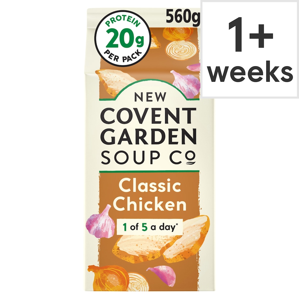 image 1 of New Covent Garden Soup Co Classic Chicken Soup 560G