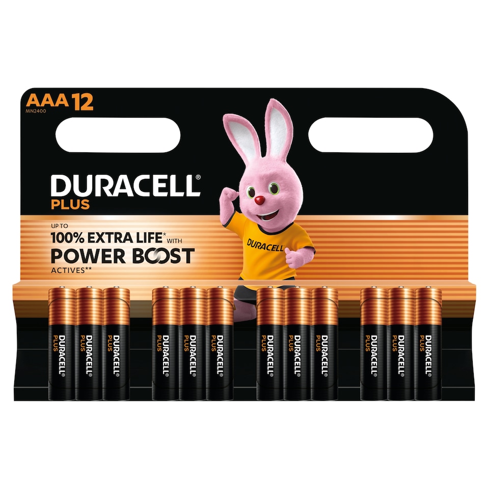 image 1 of DURACELL PLUS AAA 12 PACK