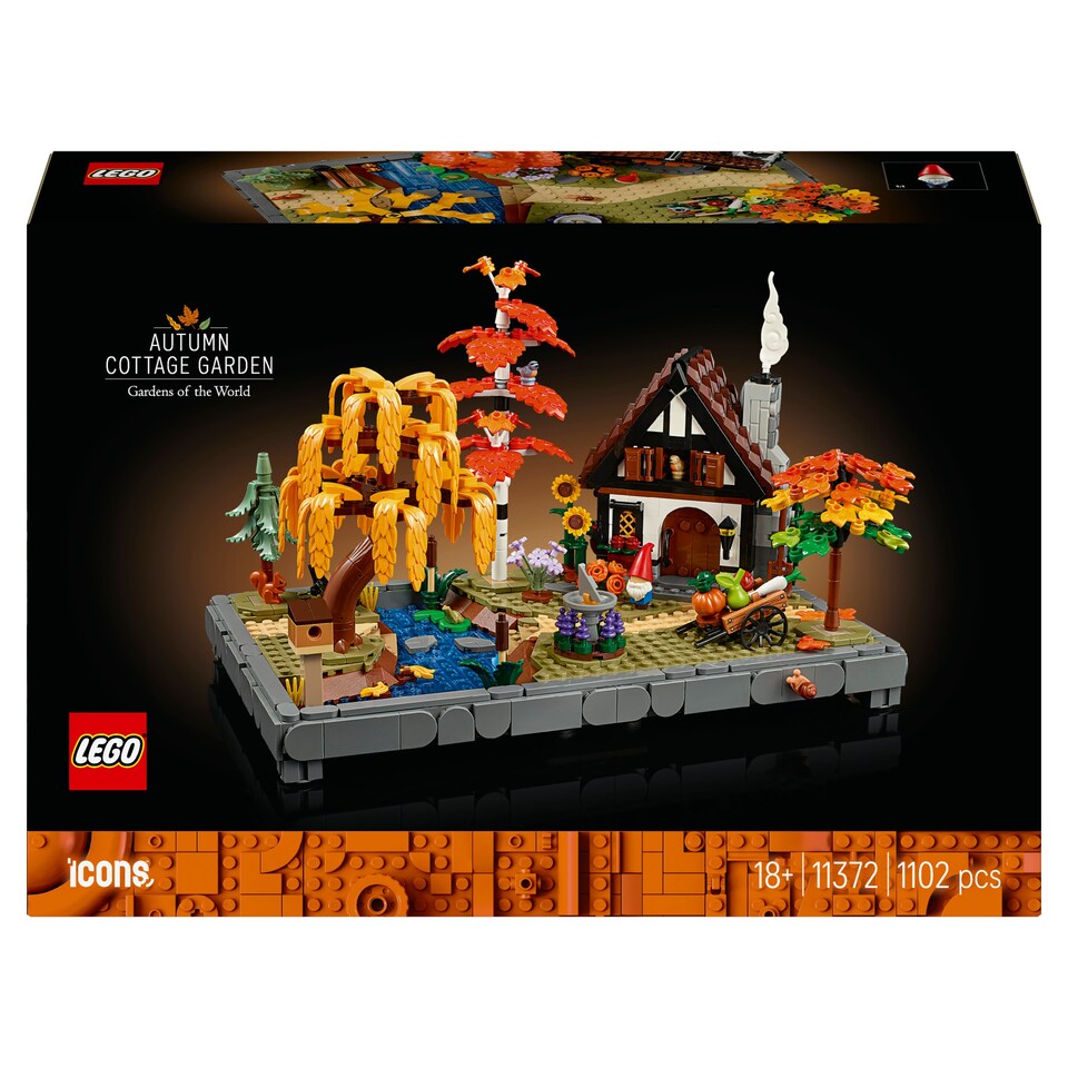 Obrázek 1 pro produkt LEGO Icons 11372 Chata a podzimní zahrada